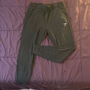 Gymshark Charcoal Joggers with Logo
